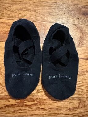 Pure Barre Black Ballet Slippers